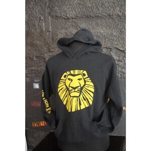 Disney The Lion King Broadway Musical Hoodie Black Adult size Large Simba